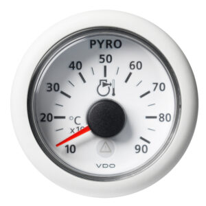 Veratron 52 MM (2-1/16″) ViewLine Pyrometer – 100&deg; to 900&deg;C – White Dial & Bezel