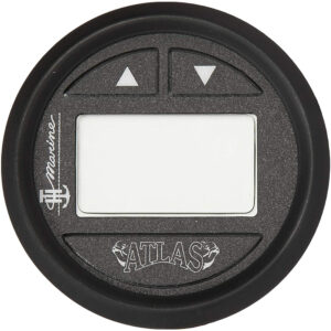 T-H Marine ATLAS&trade; Hydraulic Gauge Kit f/6″, 10″, 12″ & 14″ ATLAS&trade; Jack Plate – Black Bezel