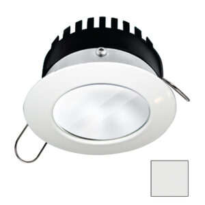 i2Systems Apeiron PRO A506 – 6W Spring Mount Light – Round – Cool White – White Finish