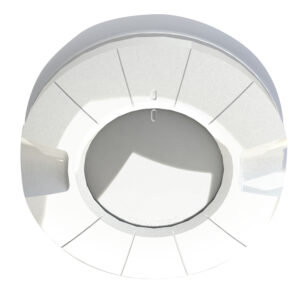 Lumitec Aurora LED Dome Light – White & Blue Output – Flush Mount