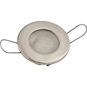 Sea-Dog LED Overhead Light – Brushed Finish – 60 Lumens – Frosted Lens – Stamped 304 Stainless Steel