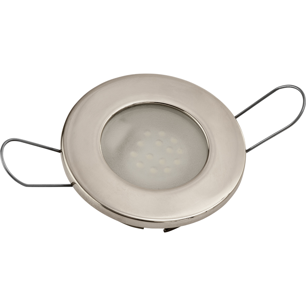 Sea-Dog LED Overhead Light – Brushed Finish – 60 Lumens – Frosted Lens – Stamped 304 Stainless Steel Sea-Dog LED Overhead Light – Brushed Finish – 60 Lumens – Frosted Lens – Stamped 304 Stainless Steel