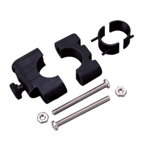 Sea-Dog Rail Mount Bracket f/Flagpole – Round – 7/8″-1″