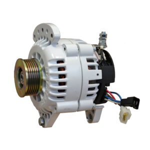 Balmar Alternator 120 Amp 12V 3.15″ Dual foot Saddle Single K6 Pulley w/Isolated Grounding