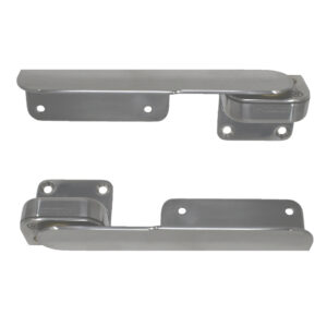TACO Command Ratchet Hinges – 9-3/8″ – Polished 316 Stainless Steel – Pair