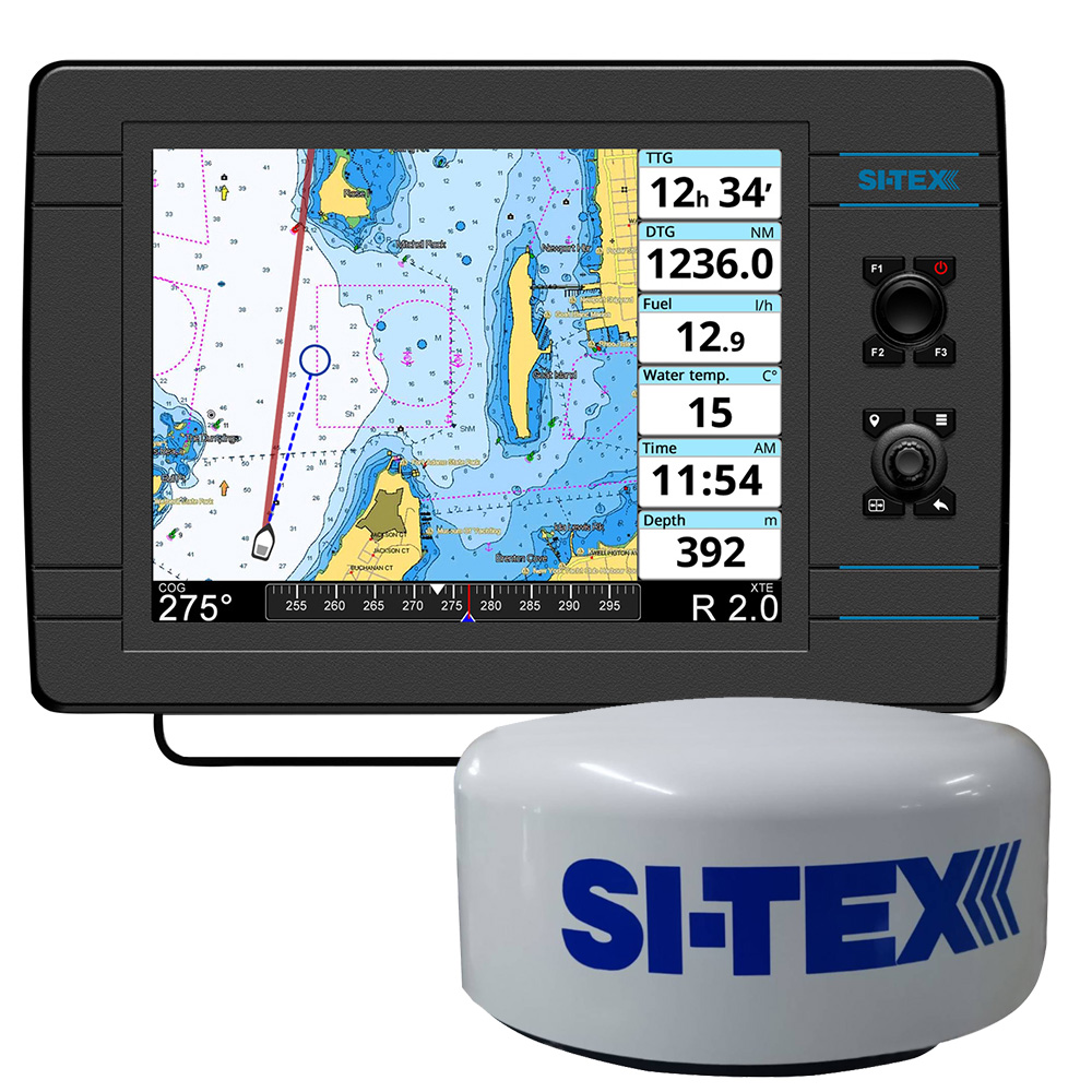 SI-TEX NavPro 1200 w/MDS-15 WiFi 20″ Hi-Res Digital Radome Radar w/15M Cable SI-TEX NavPro 1200 w/MDS-15 WiFi 20″ Hi-Res Digital Radome Radar w/15M Cable