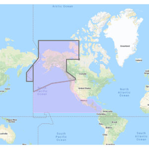 Furuno US & Canada Pacific Coast, Hawaii, Alaska, Mexico to Panama – C-MAP Mega Wide Chart – Unlock Code