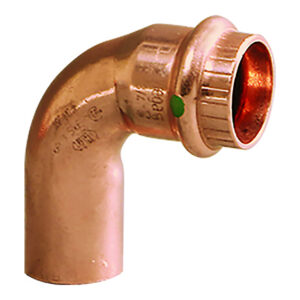 Viega Propress 1/2″ – 90&deg; Copper Elbow – Street/Press Connection – Smart Connect Technology