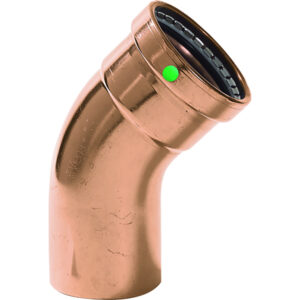 Viega ProPress – 2-1/2″ – 45&deg; Copper Elbow – Street/Press Connection – Smart Connect Technology