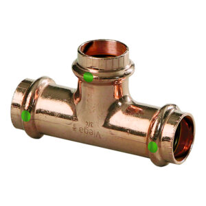 Viega ProPress 1″ Copper Tee – Triple Press Connection – Smart Connect Technology