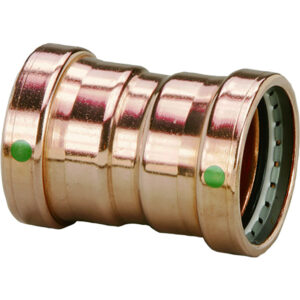 Viega ProPress 2-1/2″ Copper Coupling w/Stop Double Press Connection – Smart Connect Technology