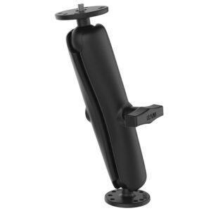 RAM Mount RAM&reg; Double Ball Mount w/1/4″-20 Male Thread – Long Arm