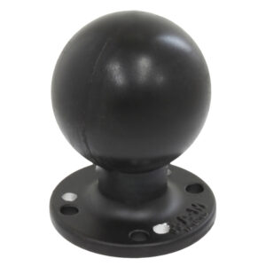RAM Mount RAM&reg; Round Plate w/Ball – 2.25″ – D Size Ball – Hole Plate