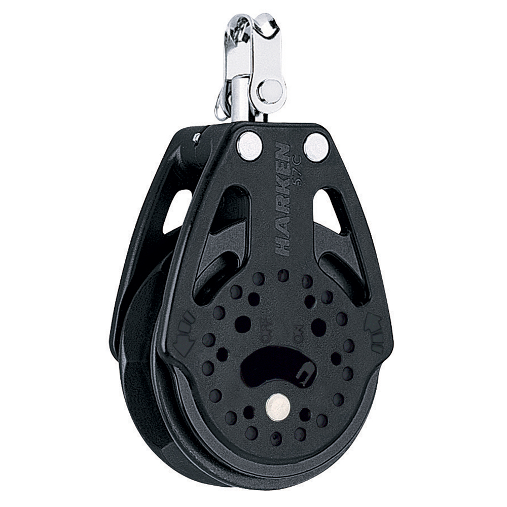 Harken 57mm Carbo Single Ratchet Block w/Swivel Harken 57mm Carbo Single Ratchet Block w/Swivel
