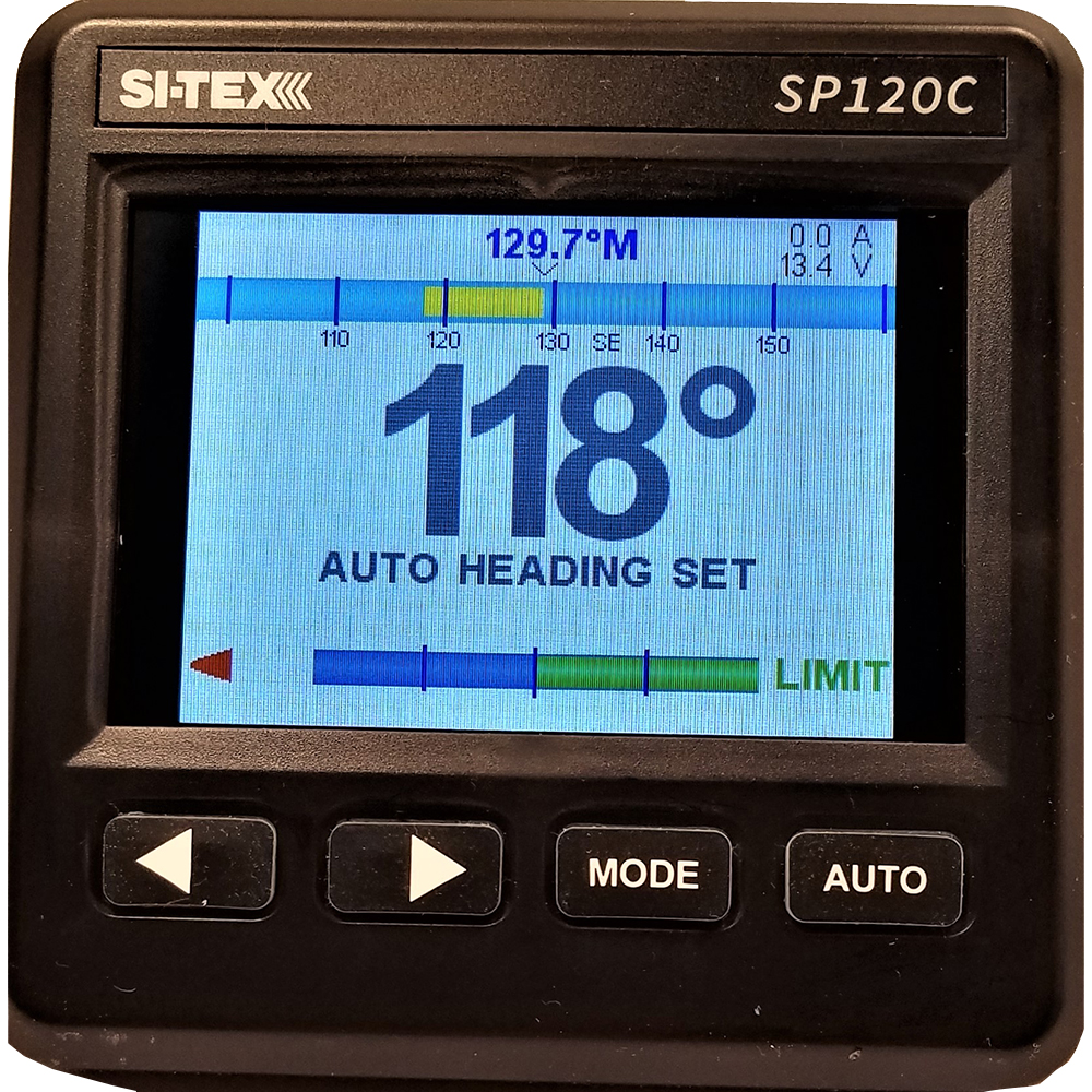 SI-TEX SP-120 Color System w/RFB & Remote Mechanical Drive Inboard Engines SI-TEX SP-120 Color System w/RFB & Remote Mechanical Drive Inboard Engines