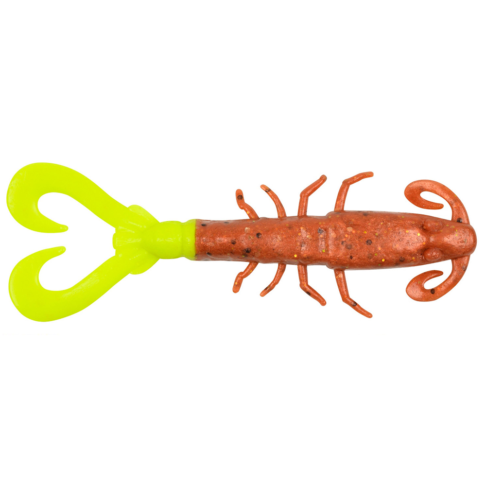Berkley Gulp!® Mantis Shrimp – New Penny/Chartreuse Berkley Gulp!® Mantis Shrimp – New Penny/Chartreuse