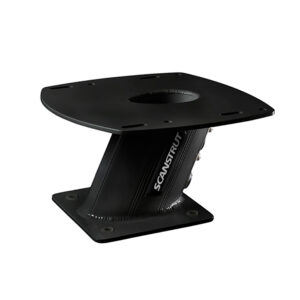 Scanstrut APT-150-01-BLK – Aluminum PowerTower&reg; Radar Mount – 6″ Aft Leaning – Black