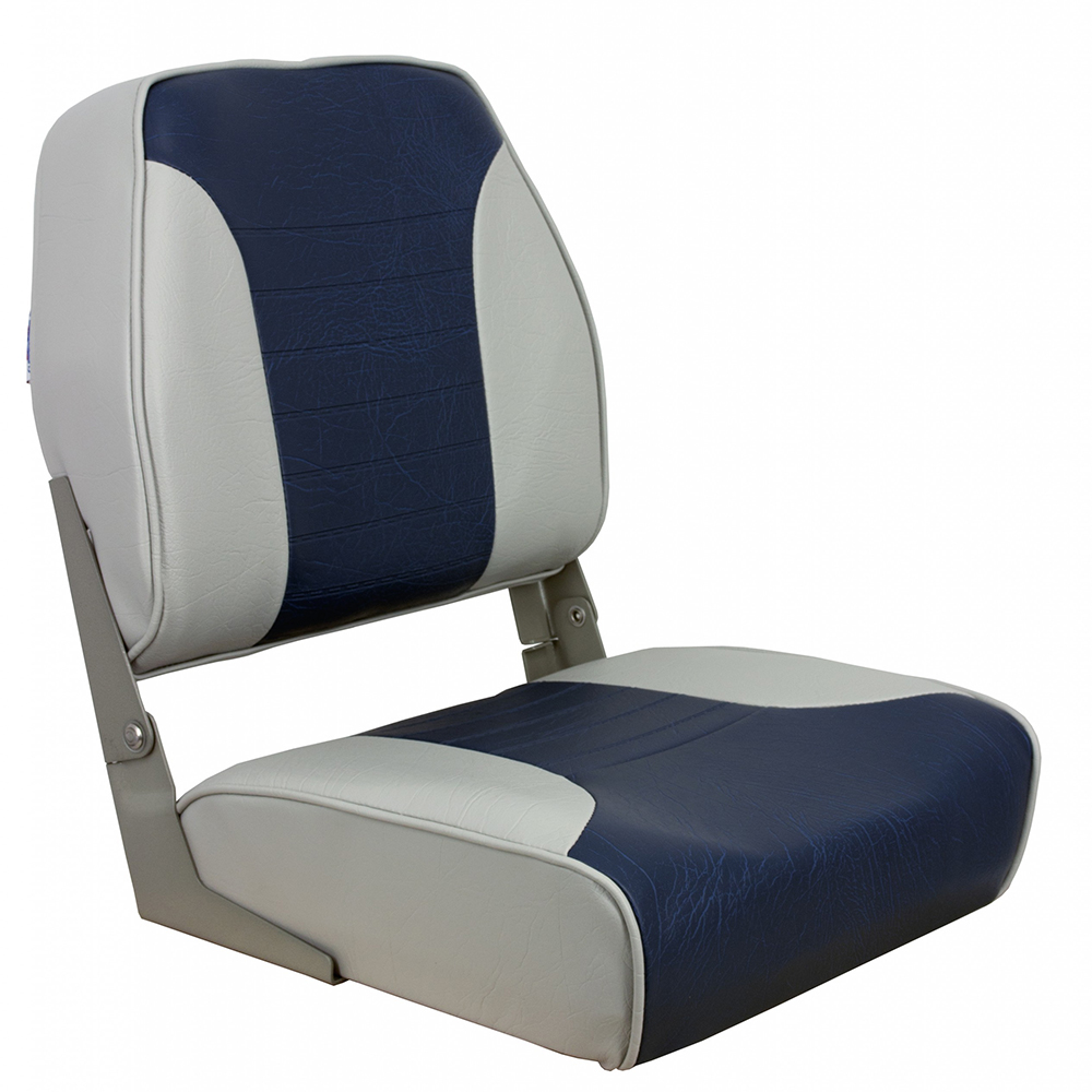 Springfield Economy Multi-Color Folding Seat – Grey/Blue Springfield Economy Multi-Color Folding Seat – Grey/Blue