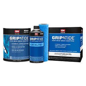SEM GripTide&trade; Non-Skid Deck Coating Kit – Midnight Black
