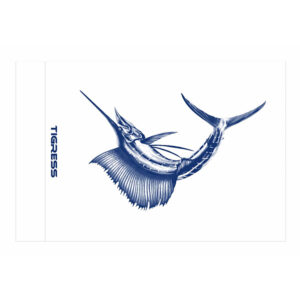 Tigress Sailfish Release Flag – 12″ x 18″