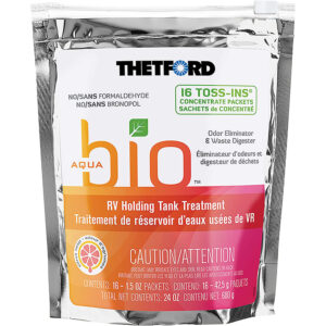 Thetford AquaBio – 16 Toss-Ins&reg; Concentrate Packets