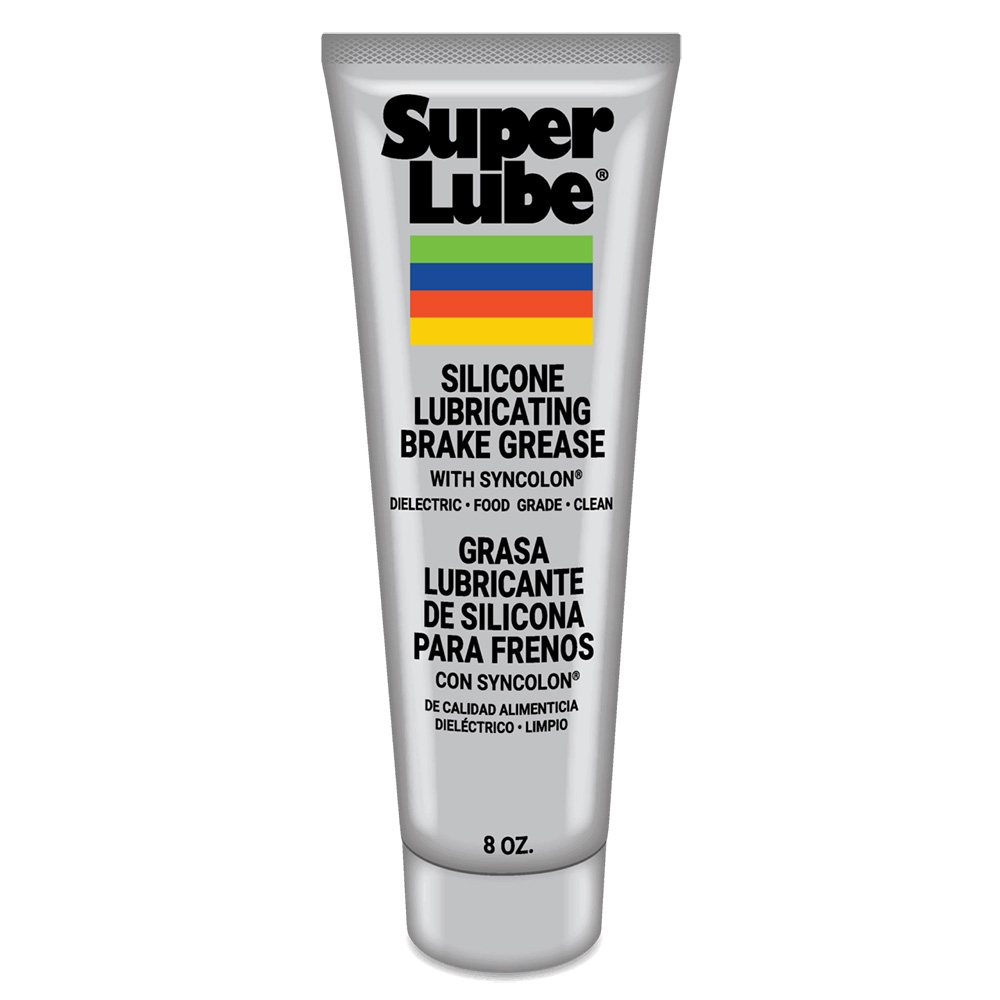 Super Lube Silicone Lubricating Brake Grease w/Syncolon® – 8oz Tube Super Lube Silicone Lubricating Brake Grease w/Syncolon® – 8oz Tube