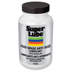 Super Lube Food Grade Anti-Seize w/Syncolon&reg; – 8oz Brush Bottle