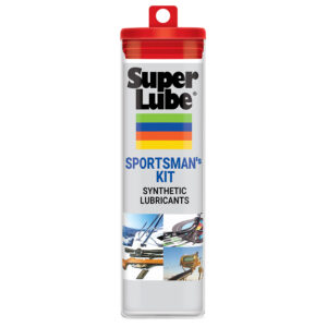 Super Lube Sportsman’s Kit Synthetic Lubricants w/Oil, Grease, Cleaning Cloth & Foam Swabs