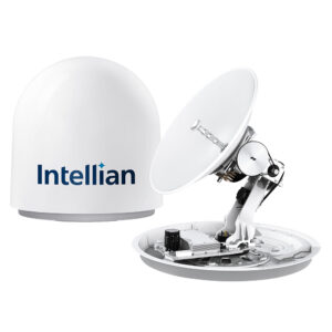 Intellian v60E 65cm Ku-band Maritime VSAT Antenna System – 6W Single Buc Single Cable – Lightweight