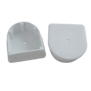 Dock Edge Large End Plug – White *2-Pack