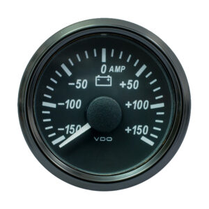 VDO SingleViu 52mm (2-1/16″) Ammeter – 150 AMP
