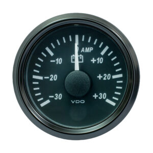 VDO SingleViu 52mm (2-1/16″) Ammeter – 30 AMP