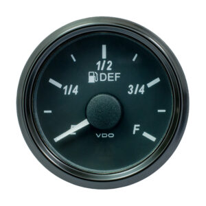 VDO SingleViu 52mm (2-1/16″) DEF Level Gauge – 240-33 Ohm