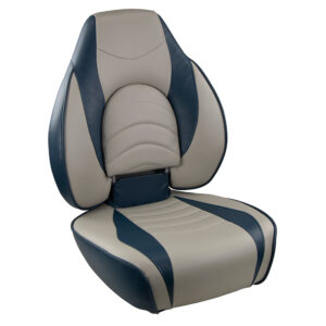 Springfield Fish Pro High Back Folding Seat – Blue/Grey