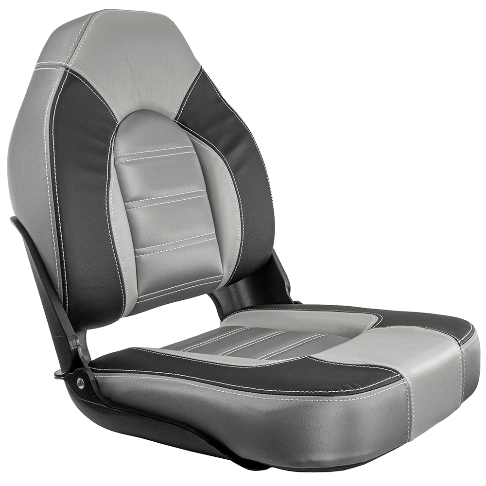 Springfield Skipper Premium HB Folding Seat – Charcoal/Grey Springfield Skipper Premium HB Folding Seat – Charcoal/Grey
