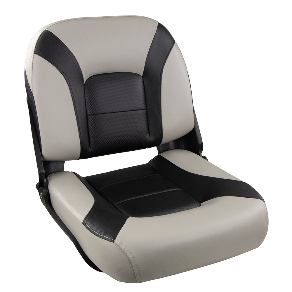 Springfield Skipper Premium LB Folding Seat – Grey/Black Springfield Skipper Premium LB Folding Seat – Grey/Black