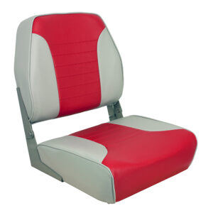 Springfield Economy Multi-Color Folding Seat – Grey/Red