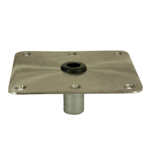 Springfield KingPin&trade; 7″ x 7″ – Stainless Steel – Square Base (Standard)