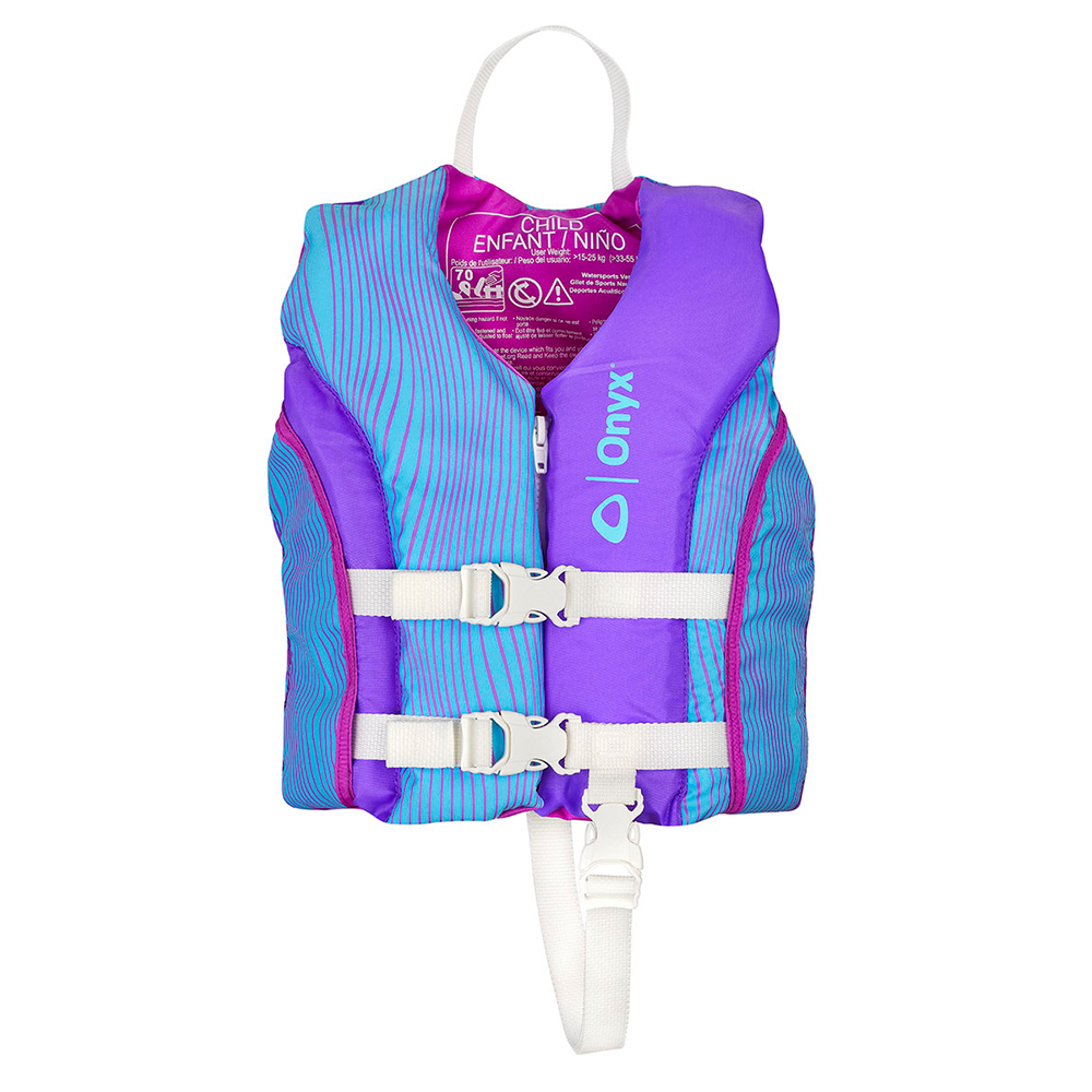 Onyx Shoal All Adventure Child Paddle & Water Sports Life Jacket – Purple Onyx Shoal All Adventure Child Paddle & Water Sports Life Jacket – Purple