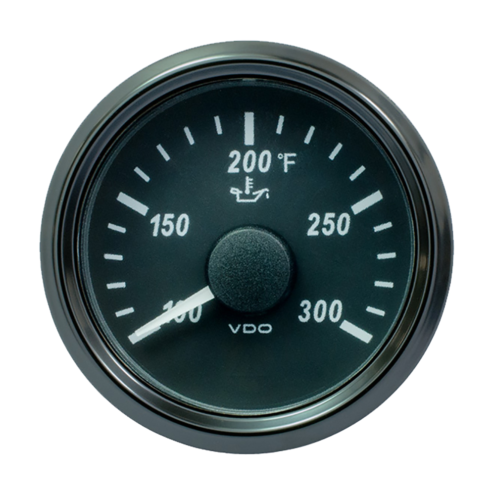VDO SingleViu 52mm (2-1/16″) Oil Temp. Gauge – 300° F – 322-18 Ohm VDO SingleViu 52mm (2-1/16″) Oil Temp. Gauge – 300° F – 322-18 Ohm