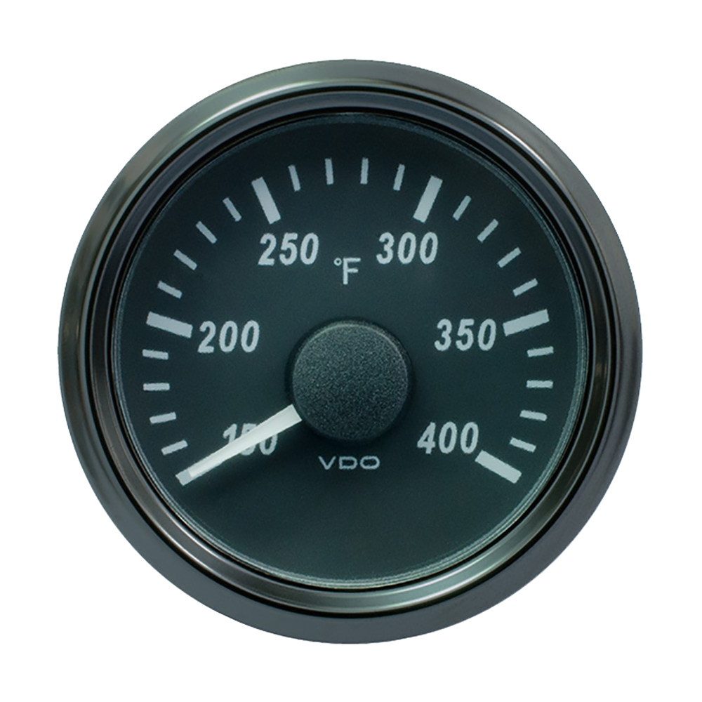 VDO SingleViu 52mm (2-1/16″) Cylinder Temp. Gauge – 400°F – 471-14 Ohm VDO SingleViu 52mm (2-1/16″) Cylinder Temp. Gauge – 400°F – 471-14 Ohm