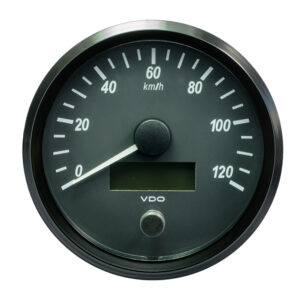VDO SingleViu 100mm (4″) Speedometer – 120 KM/H