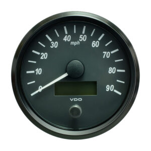 VDO SingleViu 100mm (4″) Speedometer – 90 MPH