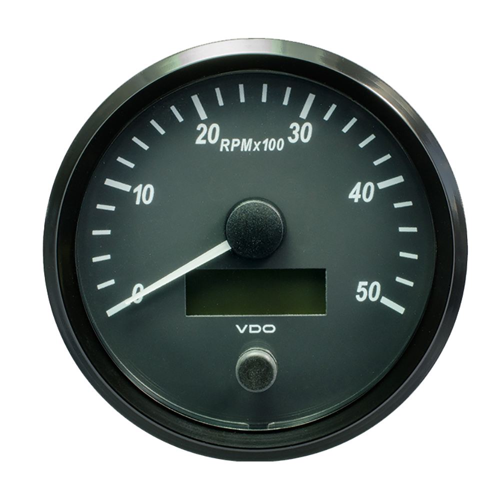 VDO SingleViu 100mm (4″) Tachometer – 5000 RPM VDO SingleViu 100mm (4″) Tachometer – 5000 RPM