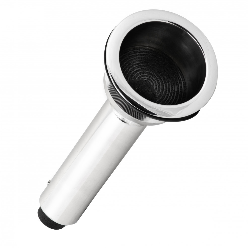Whitecap Rod/Cup Holder – 304 Stainless Steel – 15° Whitecap Rod/Cup Holder – 304 Stainless Steel – 15°