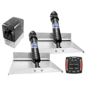 Bennett Marine 12×9 Hydraulic Trim Tab System w/One Box Indication
