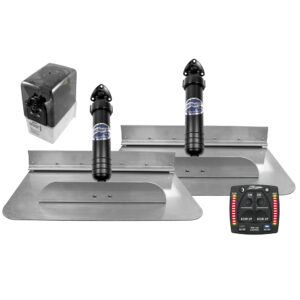 Bennett Marine 18×12 Hydraulic Trim Tab System w/One Box Indication