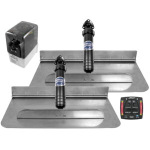 Bennett Marine 24×12 Hydraulic Trim Tab System w/One Box Indication
