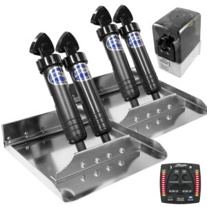 Bennett Marine 12×12 Sport Tab System w/One Box Indication