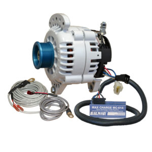 Balmar Alternator 100 AMP Kit 12V 3.15″ Dual Foot Saddle J10 Pulley Regulator & Temp Sensor